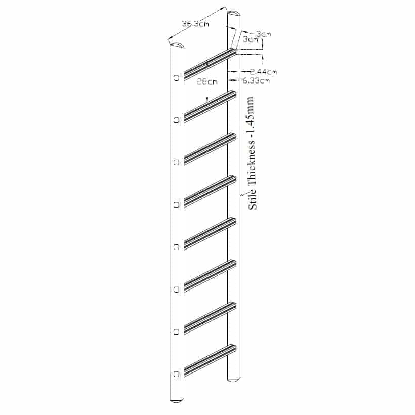 Straight Ladder (Lightweight) – thumbnail 5