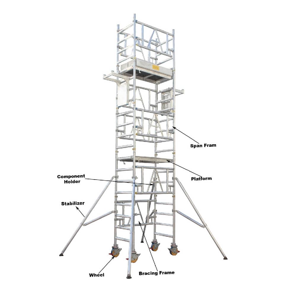 One Man Tower – Platform 3.0 m – thumbnail 3