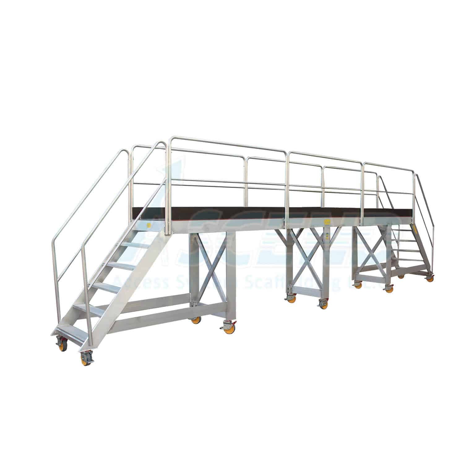 Warehouse ladder Extended Dual Side – Ladder supplier in UAE