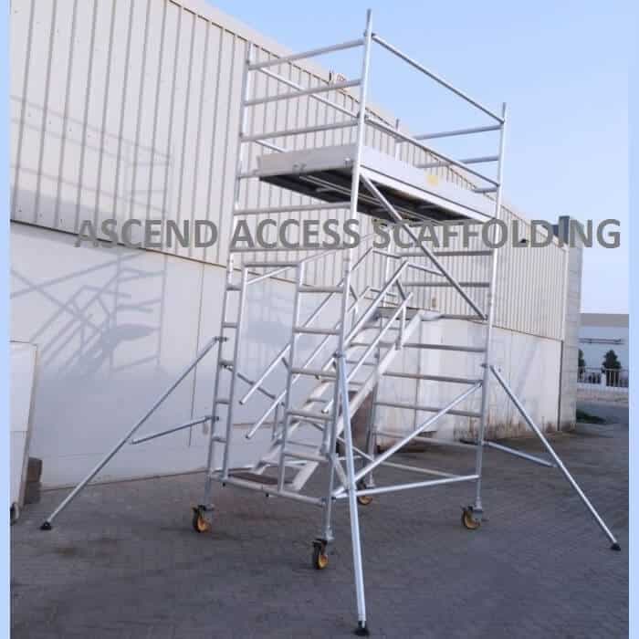 Double Width (140 cm x 255 cm) Stairway Tower – Platform 12.5 m – thumbnail 6