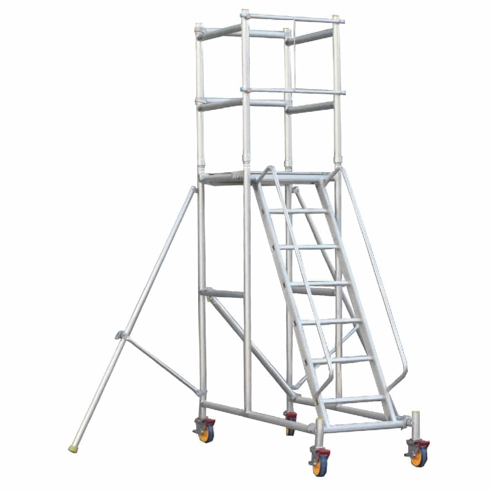 New Podium 2.0 m - Rungs Ladder – Ladder supplier in UAE