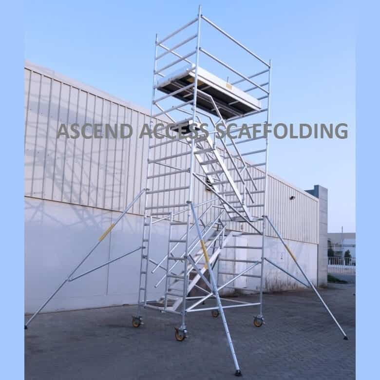 Double Width (140 cm x 255 cm) Stairway Tower – Platform 12.5 m – thumbnail 7