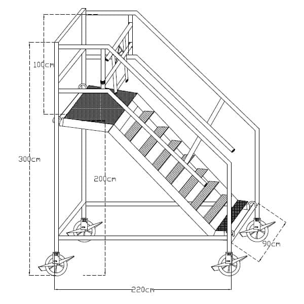 Warehouse Ladder – thumbnail 6