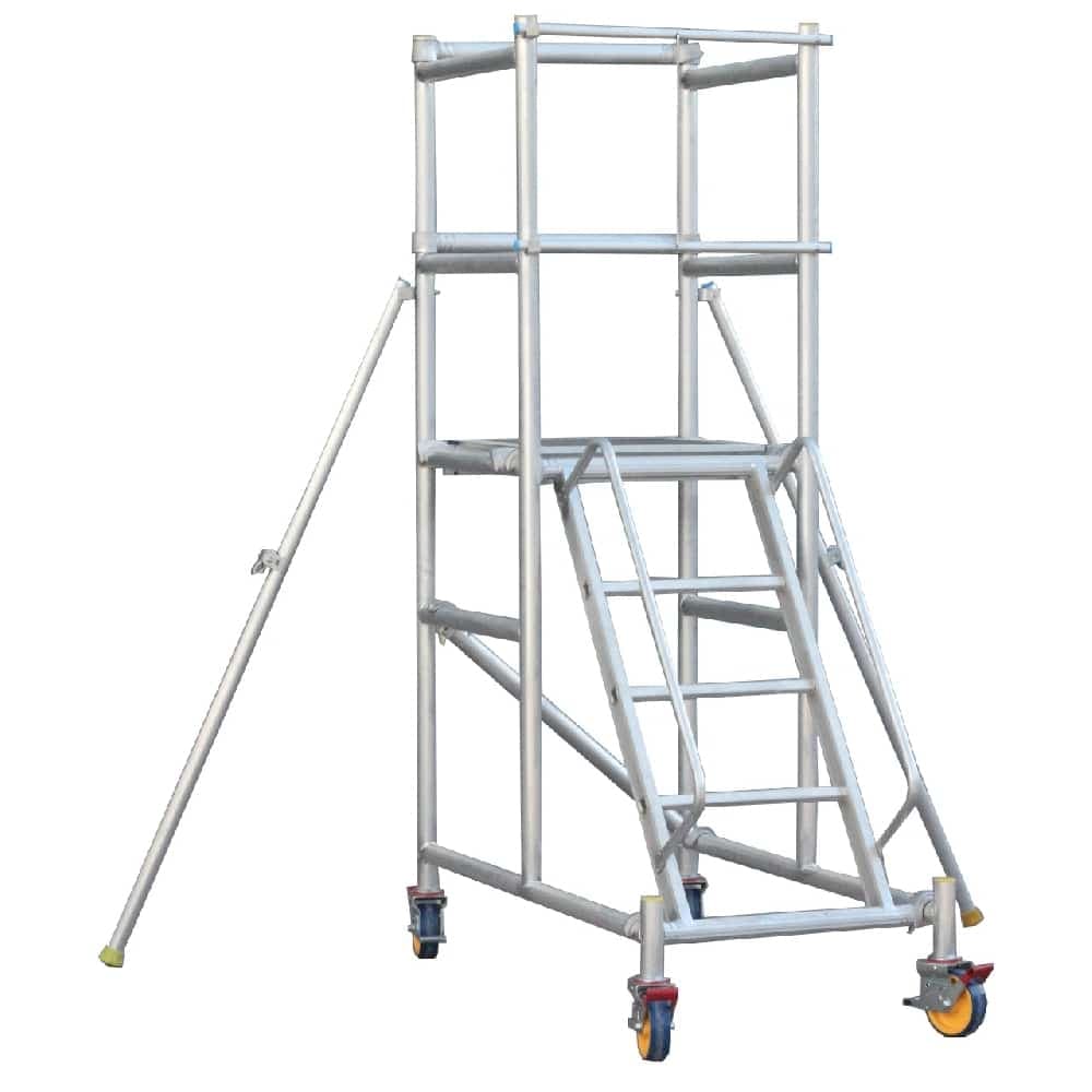 New Podium 1.3 m - Rungs Ladder – Ladder supplier in UAE
