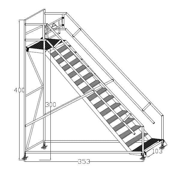 Warehouse Ladder – thumbnail 7