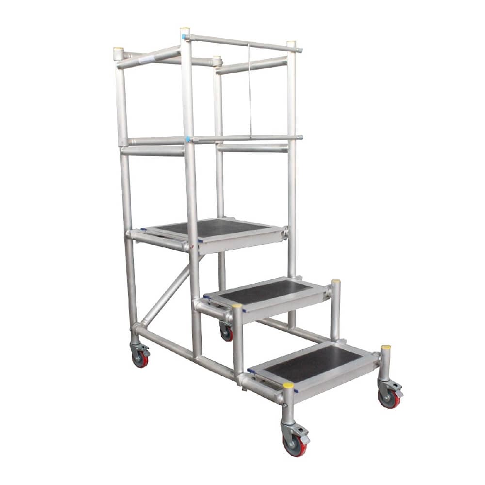 Foldable Podium – Platform 1.0 m (European Caster) – Ladder supplier in UAE