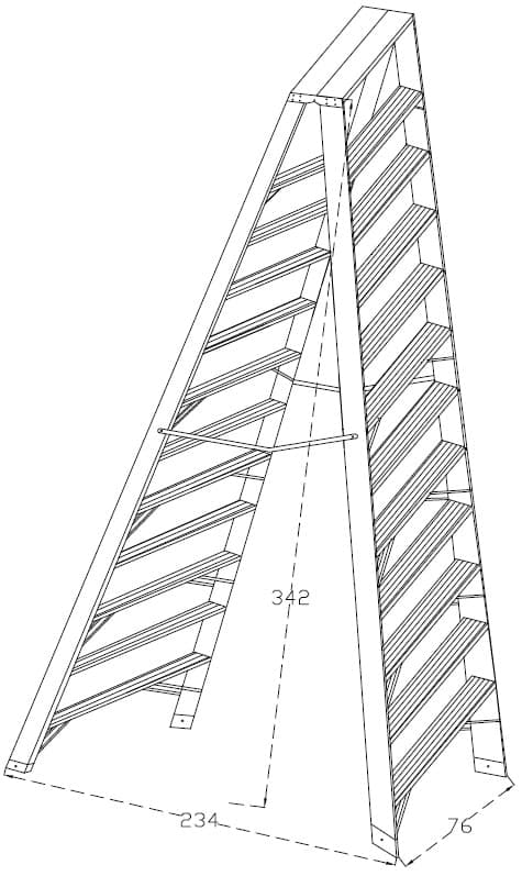 A Type Fiberglass COLDFORM – Double Sided – thumbnail 2