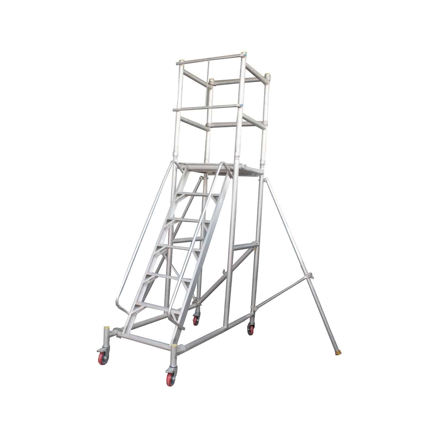 New Podium AT Steps 2.0 m (European Caster) – Ladder supplier in UAE