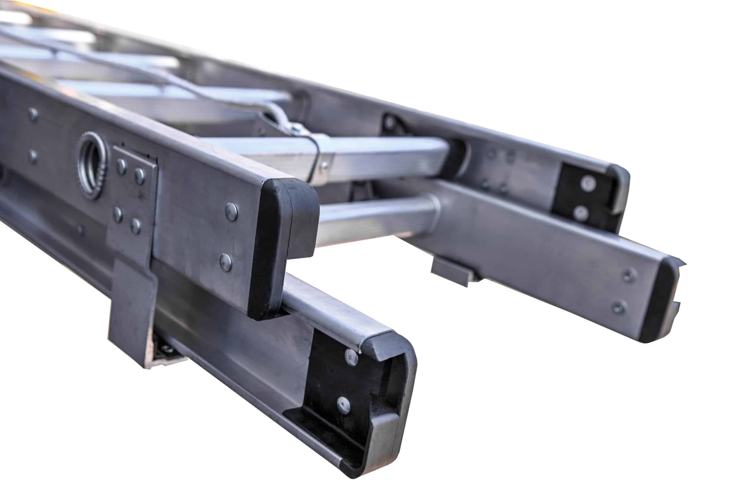 Aluminium extension ladder UAE – stile rail construction detail