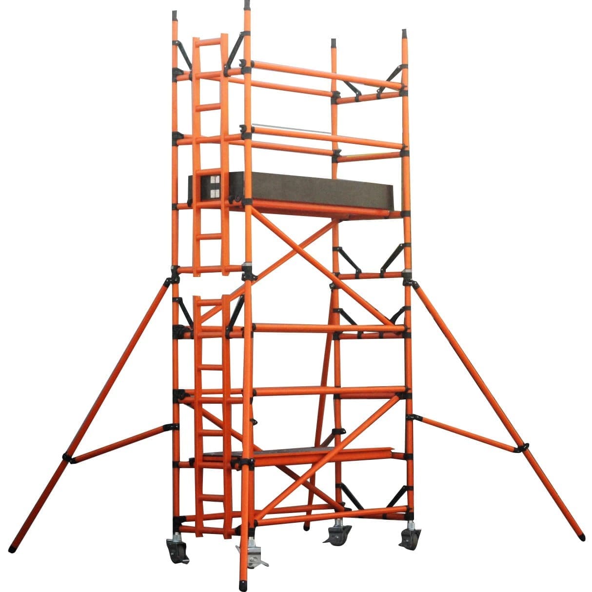 Fiberglass Tower – Narrow Width (80 cm x 210 cm) – Platform 2.5 m – Scaffolding supplier in UAE