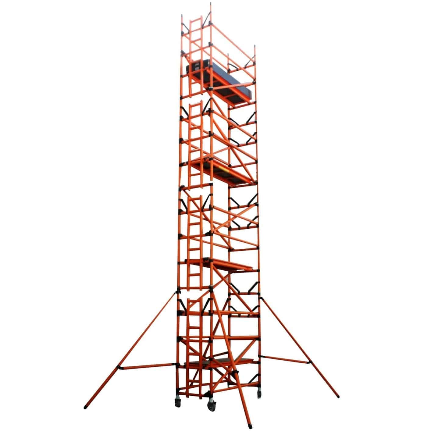 Fiberglass Tower – Narrow Width (80 cm x 210 cm) – Platform 6.5 m – Scaffolding supplier in UAE